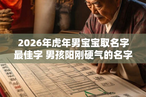 2026年虎年男宝宝取名字最佳字 男孩阳刚硬气的名字属虎