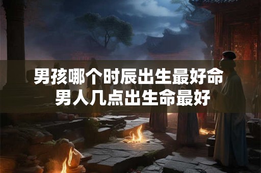 男孩哪个时辰出生最好命 男人几点出生命最好 男孩哪个时辰出生最好命 男人几点出生命最好