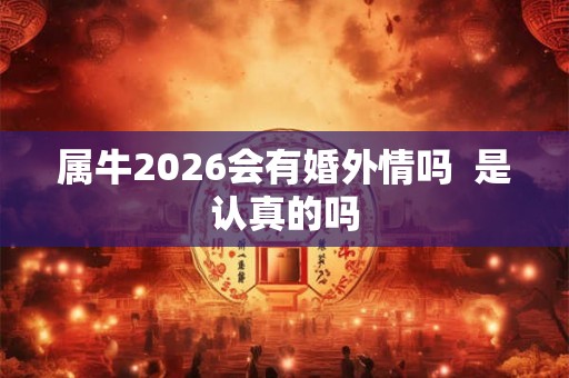 属牛2026会有婚外情吗  是认真的吗