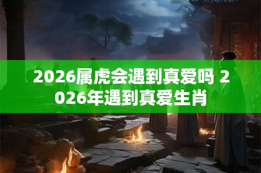2026属虎会遇到真爱吗 2026年遇到真爱生肖