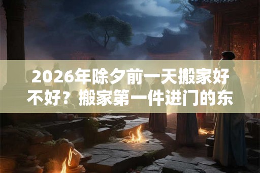 2026年除夕前一天搬家好不好?搬家第一件进门的东西? 2026年除夕前一天搬家好不好?搬家第一件进门的东西?
