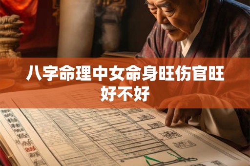 八字命理中女命身旺伤官旺好不好