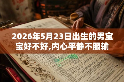 2026年5月23日出生的男宝宝好不好,内心平静不服输 2026年5月23日出生的男宝宝好不好,内心平静不服输