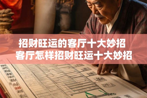 招财旺运的客厅十大妙招 客厅怎样招财旺运十大妙招