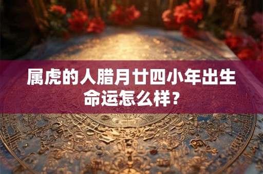 属虎的人腊月廿四小年出生命运怎么样？
