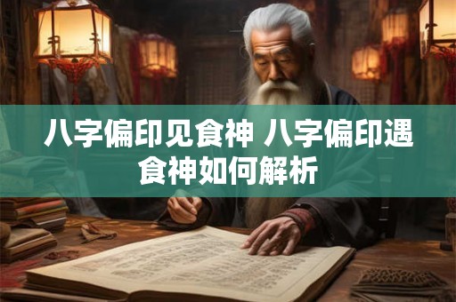 八字偏印见食神 八字偏印遇食神如何解析 八字偏印见食神 八字偏印遇食神如何解析