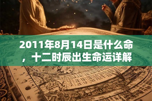 2011年8月14日是什么命,十二时辰出生命运详解 2011年8月14日是什么命,十二时辰出生命运详解