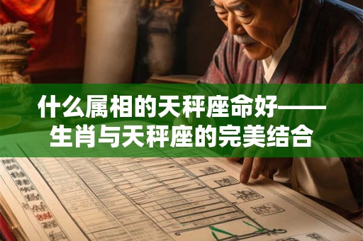 什么属相的天秤座命好——生肖与天秤座的完美结合 什么属相的天秤座命好——生肖与天秤座的完美结合