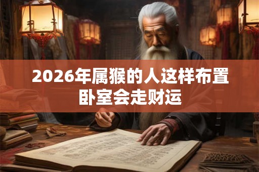 2026年属猴的人这样布置卧室会走财运
