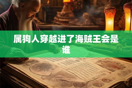 属狗人穿越进了海贼王会是谁