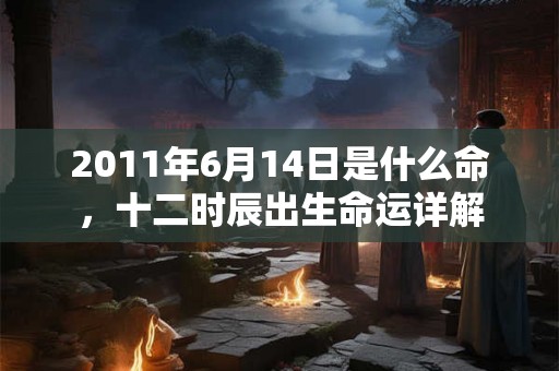 2011年6月14日是什么命，十二时辰出生命运详解