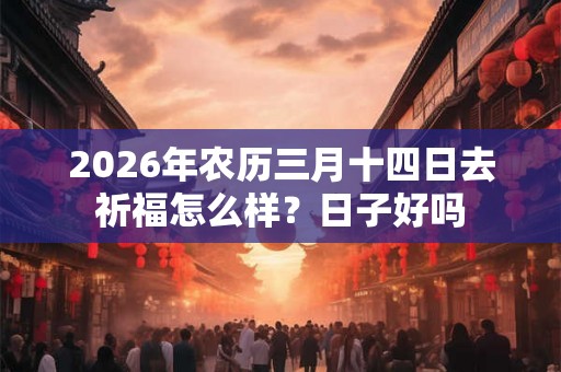 2026年农历三月十四日去祈福怎么样?日子好吗 2026年农历三月十四日去祈福怎么样?日子好吗