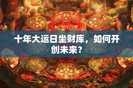 十年大运日坐财库，如何开创未来？