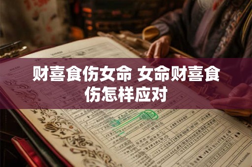 财喜食伤女命 女命财喜食伤怎样应对 财喜食伤女命 女命财喜食伤怎样应对