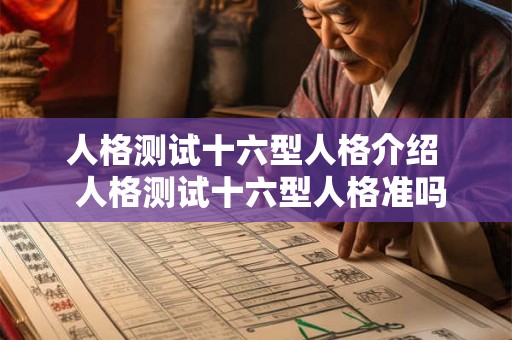 人格测试十六型人格介绍  人格测试十六型人格准吗