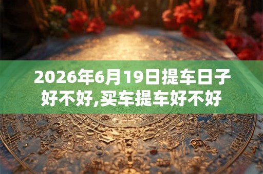 2026年6月19日提车日子好不好,买车提车好不好