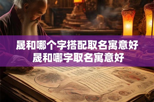 晟和哪个字搭配取名寓意好 晟和哪字取名寓意好 晟和哪个字搭配取名寓意好 晟和哪字取名寓意好