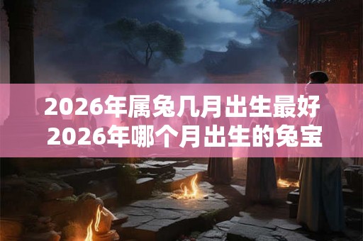2026年属兔几月出生最好 2026年哪个月出生的兔宝宝命最好 2026年属兔几月出生最好 2026年哪个月出生的兔宝宝命最好