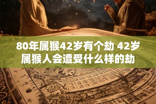 80年属猴42岁有个劫 42岁属猴人会遭受什么样的劫 80年属猴42岁有个劫 42岁属猴人会遭受什么样的劫