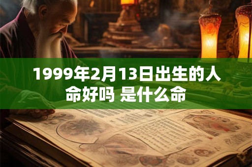 1999年2月13日出生的人命好吗 是什么命