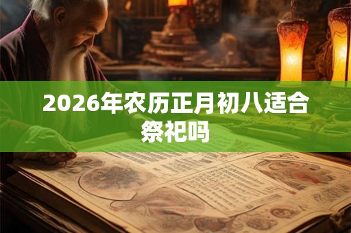 2026年农历正月初八适合祭祀吗