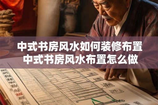 中式书房风水如何装修布置 中式书房风水布置怎么做 中式书房风水如何装修布置 中式书房风水布置怎么做
