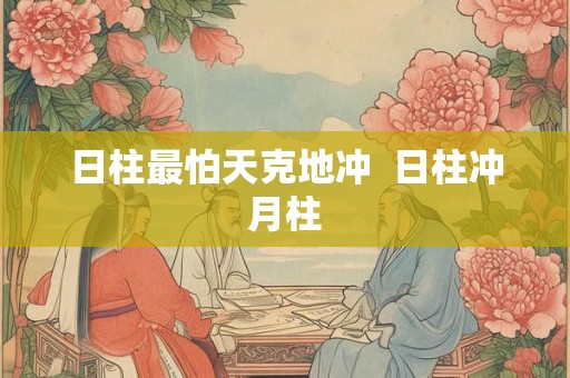 日柱最怕天克地冲 日柱冲月柱 日柱最怕天克地冲 日柱冲月柱