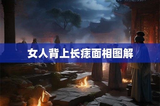 女人背上长痣面相图解 女人背上长痣面相图解