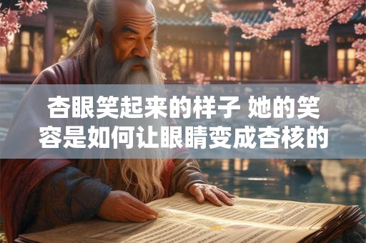 杏眼笑起来的样子 她的笑容是如何让眼睛变成杏核的