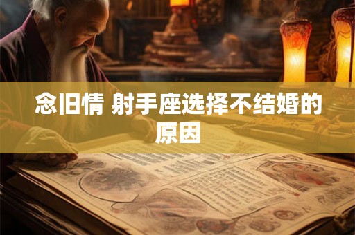 念旧情 射手座选择不结婚的原因