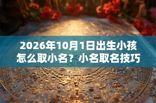 2026年10月1日出生小孩怎么取小名？小名取名技巧推荐！