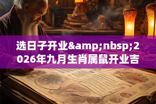 选日子开业&nbsp;2026年九月生肖属鼠开业吉日有哪些