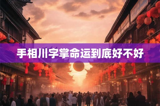 手相川字掌命运到底好不好