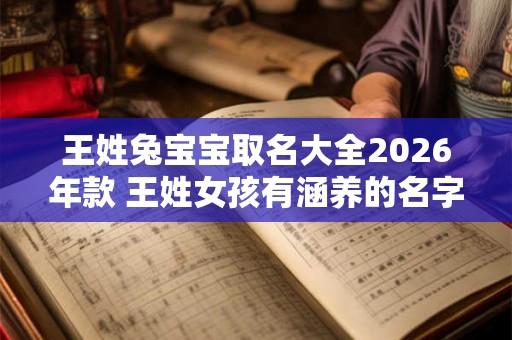 王姓兔宝宝取名大全2026年款 王姓女孩有涵养的名字