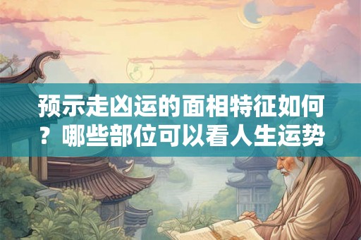 预示走凶运的面相特征如何？哪些部位可以看人生运势？