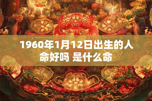 1960年1月12日出生的人命好吗 是什么命