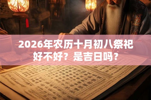 2026年农历十月初八祭祀好不好？是吉日吗？