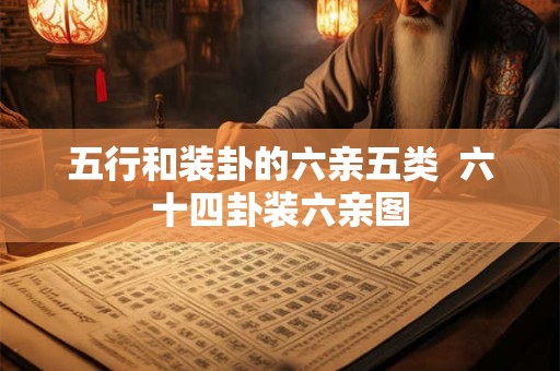 五行和装卦的六亲五类 六十四卦装六亲图 五行和装卦的六亲五类 六十四卦装六亲图