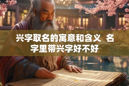 兴字取名的寓意和含义  名字里带兴字好不好