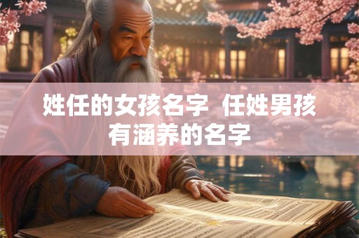 姓任的女孩名字  任姓男孩有涵养的名字