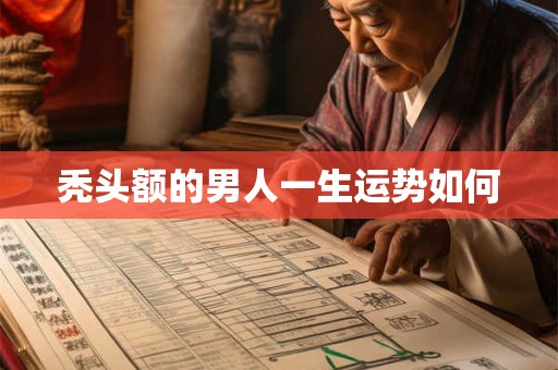 秃头额的男人一生运势如何