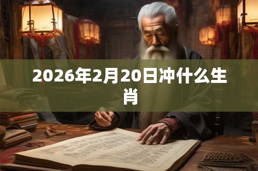 2026年2月20日冲什么生肖 2026年2月20日冲什么生肖