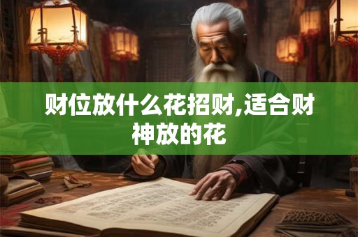 财位放什么花招财,适合财神放的花