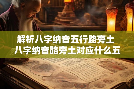 解析八字纳音五行路旁土 八字纳音路旁土对应什么五行 解析八字纳音五行路旁土 八字纳音路旁土对应什么五行