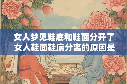 女人梦见鞋底和鞋面分开了 女人鞋面鞋底分离的原因是什么