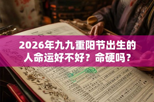 2026年九九重阳节出生的人命运好不好?命硬吗? 2026年九九重阳节出生的人命运好不好?命硬吗?