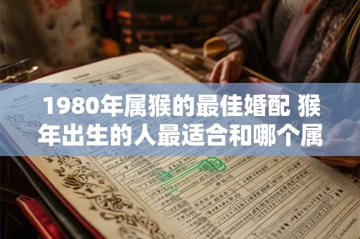 1980年属猴的最佳婚配 猴年出生的人最适合和哪个属相结婚