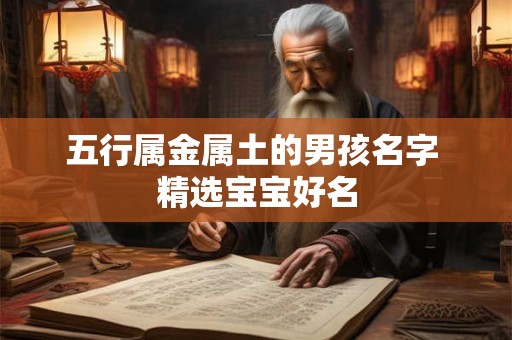 五行属金属土的男孩名字 精选宝宝好名 五行属金属土的男孩名字 精选宝宝好名