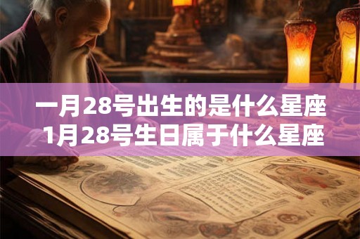 一月28号出生的是什么星座 1月28号生日属于什么星座