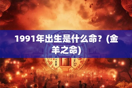 1991年出生是什么命？(金羊之命)